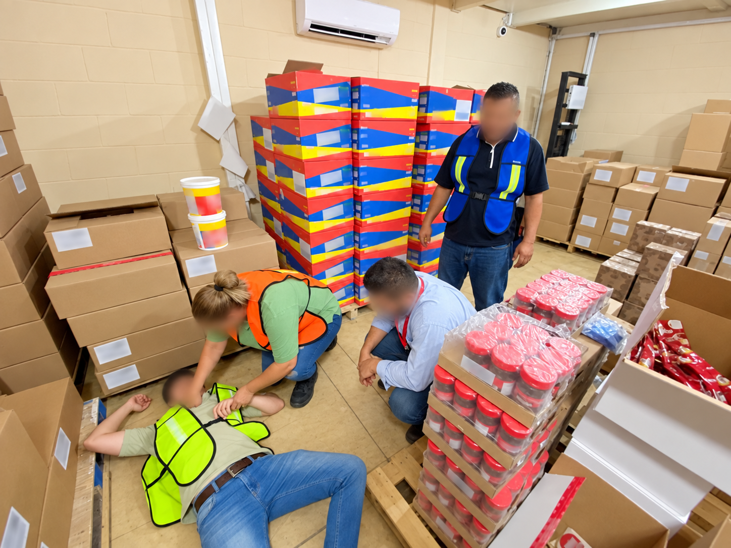 Capacitación de brigada de primeros auxilios